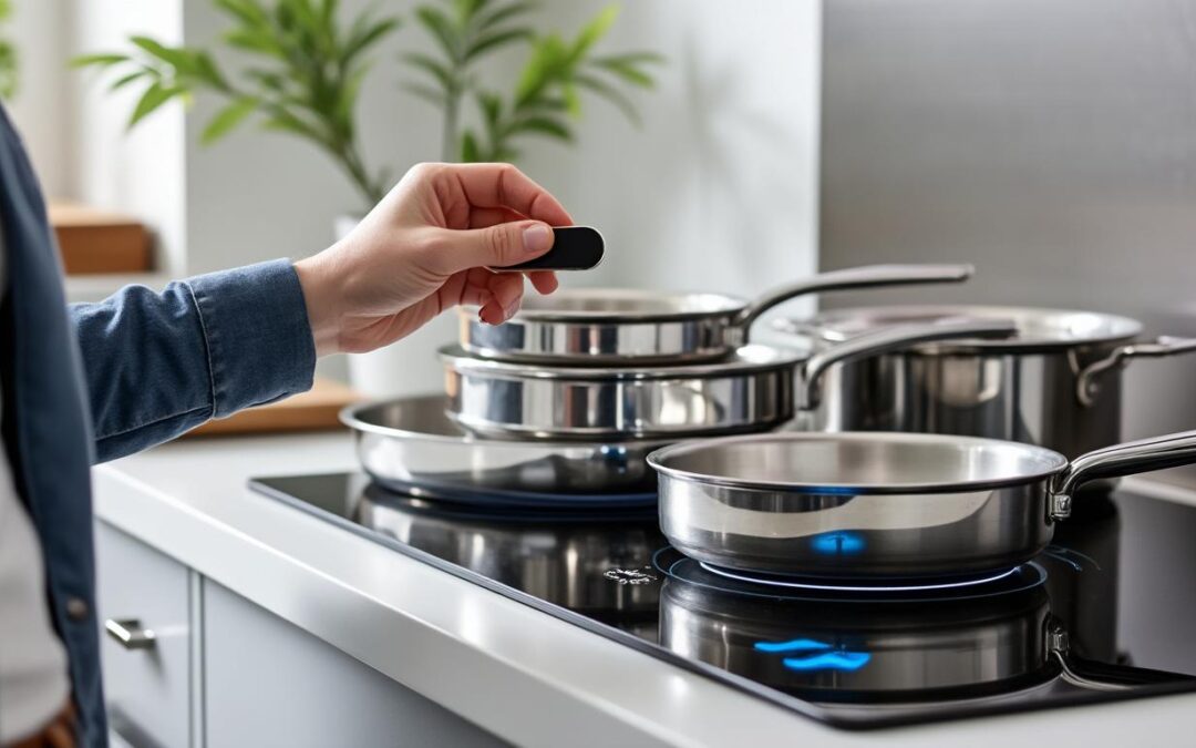 découvrez comment vérifier facilement si vos poêles sont compatibles avec une plaque à induction pour cuisiner en toute sécurité et efficacité.