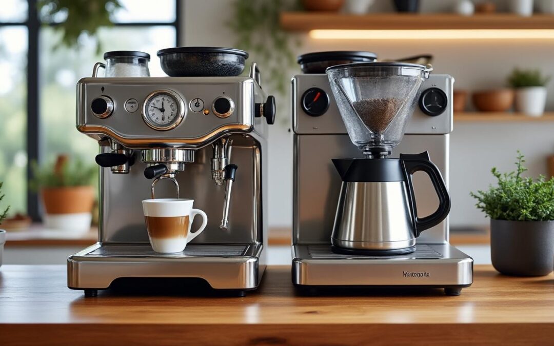 découvrez les différences essentielles entre les machines expresso manuelles et à percolateur pour choisir l'appareil idéal et savourer un café parfait.