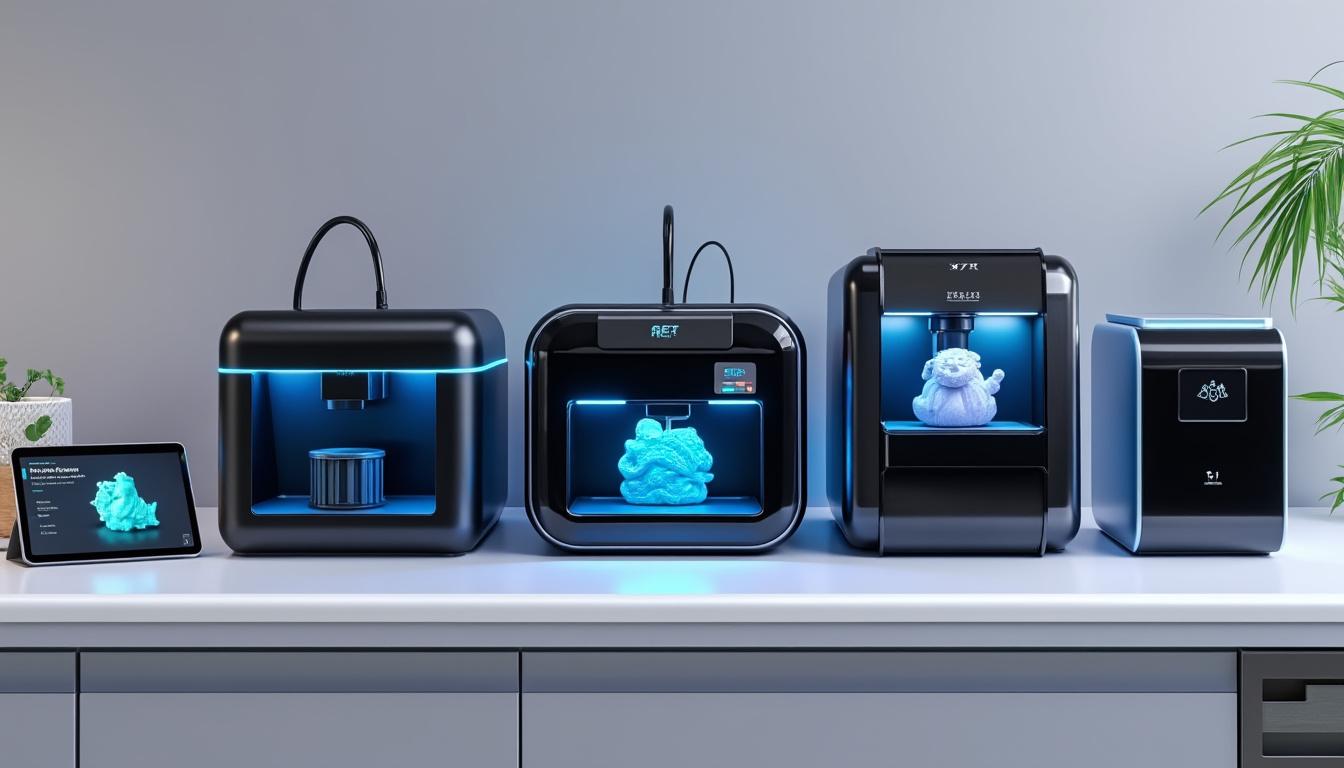 dĂ©couvrez notre sĂ©lection des meilleures imprimantes 3d pour dĂ©butants en 2025, avec bambu lab en tĂȘte grĂące Ă ses performances et son accessibilitĂ©.