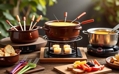Top 7 des appareils incontournables pour réussir vos fondues
