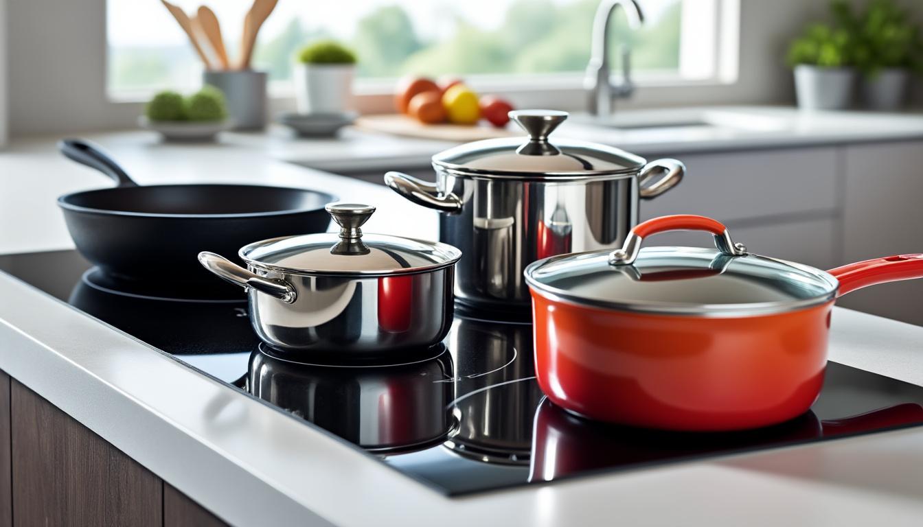 découvrez nos conseils pour choisir la casserole parfaite adaptée à votre plaque à induction, alliant performance, durabilité et économie d'énergie.