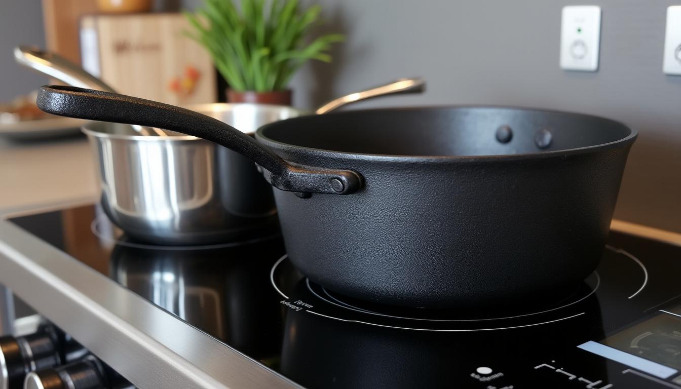 découvrez nos conseils pour choisir la casserole parfaite compatible avec votre plaque à induction, alliant performance et durabilité en cuisine.