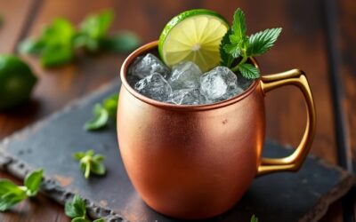 Moscow Mule : la recette du cocktail rafraîchissant au gingembre