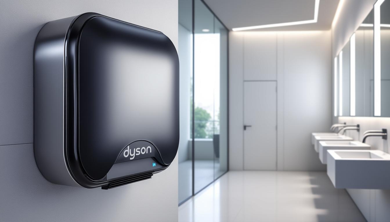 découvrez notre test et avis complet du sèche-mains électrique dyson airblade ab14, alliant performance exceptionnelle et hygiène optimale pour un usage professionnel efficace.