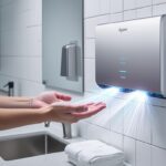 découvrez notre test complet du sèche-mains électrique dyson airblade ab14, alliant performance exceptionnelle et hygiène optimale pour une expérience rapide et sûre.
