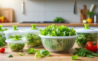 Top 7 des essoreuses à salade incontournables pour une salade parfaite
