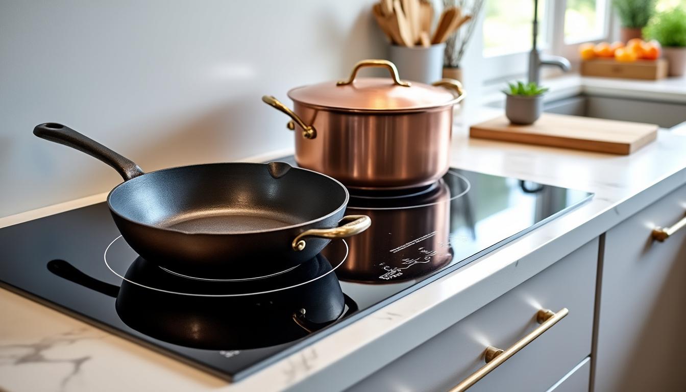 découvrez comment choisir une casserole classique compatible avec une plaque à induction et profitez de nos astuces pour une cuisson optimale.