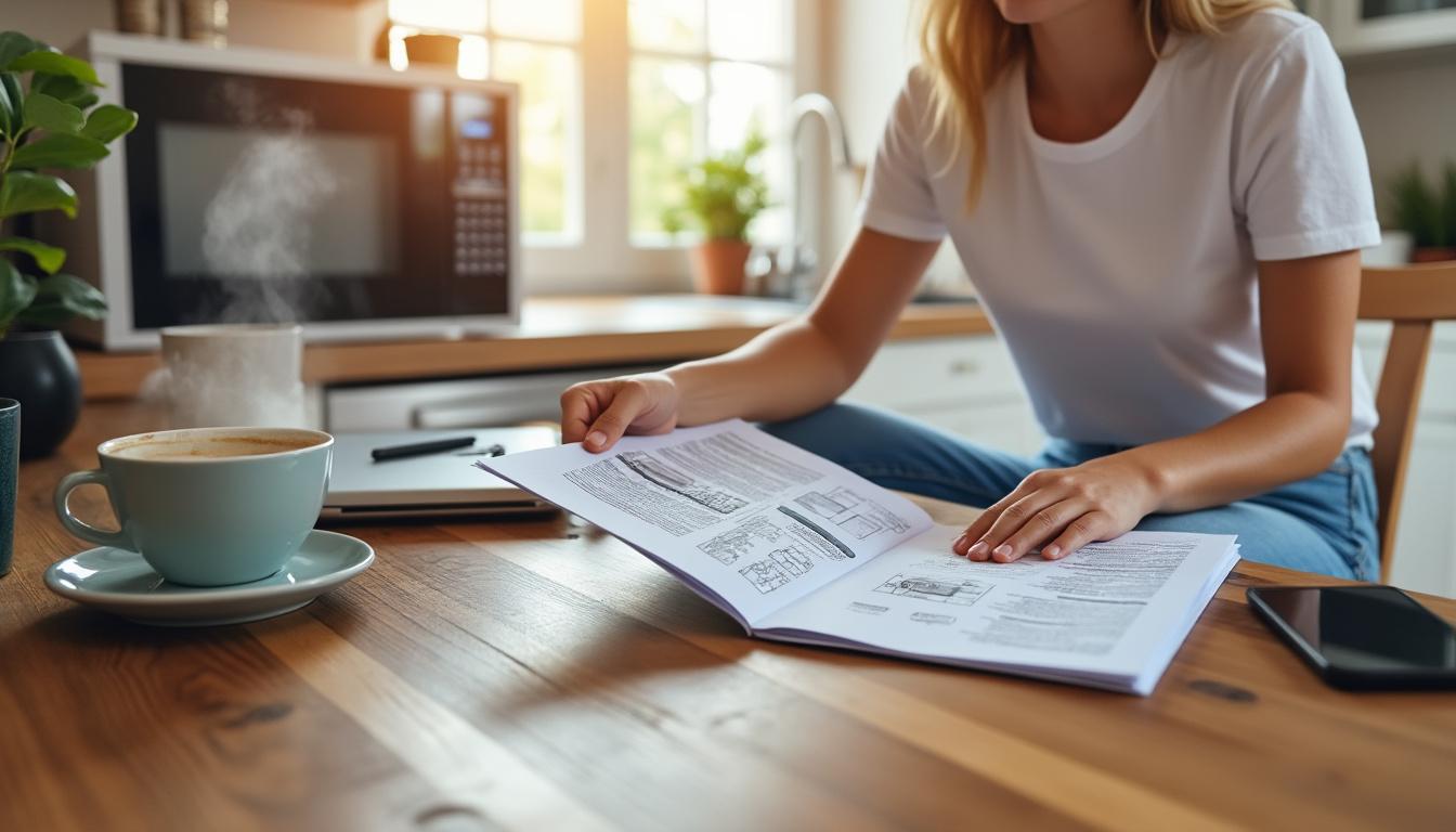 découvrez comment obtenir facilement le mode d'emploi de votre micro-ondes valberg pour maîtriser toutes ses fonctionnalités et l'utiliser en toute sécurité.