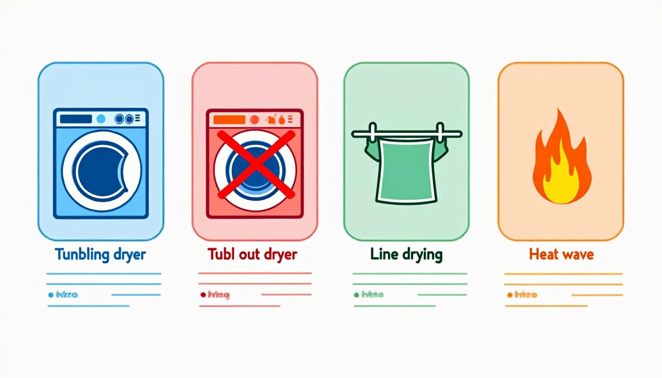 découvrez comment interpréter les symboles des sèche-linge grâce à ce guide pratique et apprenez à entretenir efficacement vos vêtements pour prolonger leur durée de vie.