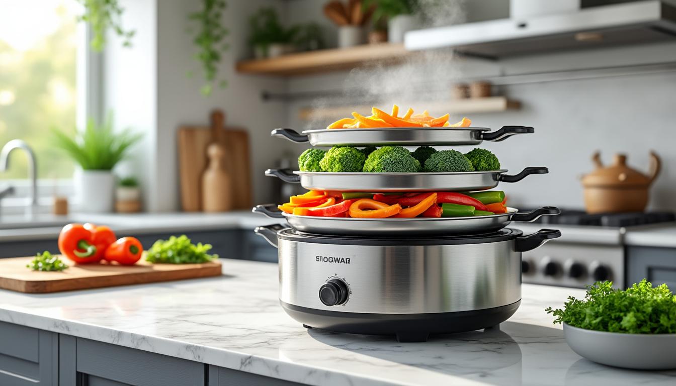 découvrez notre guide essentiel pour bien choisir votre cuiseur vapeur et profitez d'une cuisson saine et savoureuse à la maison.