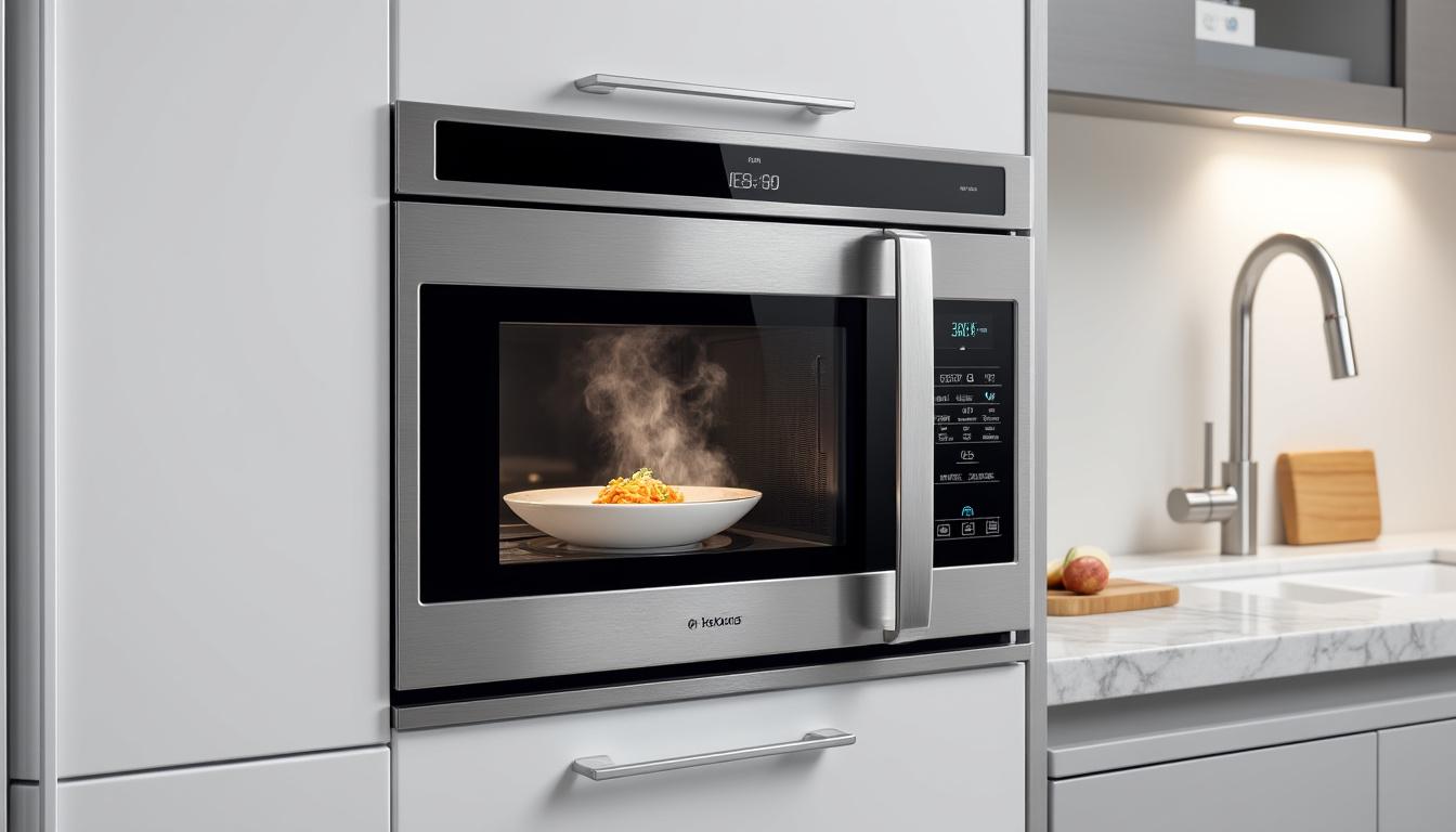 découvrez le micro-ondes combiné, un appareil innovant qui allie cuisson rapide et multifonctionnalité pour transformer votre expérience en cuisine.