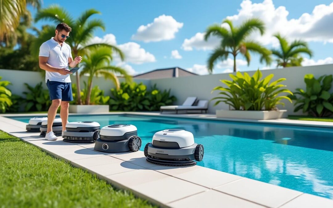 découvrez notre guide pratique pour bien choisir votre robot de piscine et facilitez l'entretien de votre bassin avec le modèle adapté à vos besoins.