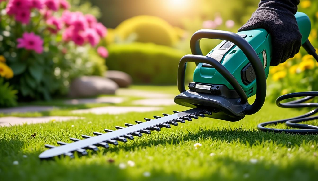 découvrez notre guide pratique pour choisir le taille-haie électrique adapté à vos besoins et entretenir facilement votre jardin.