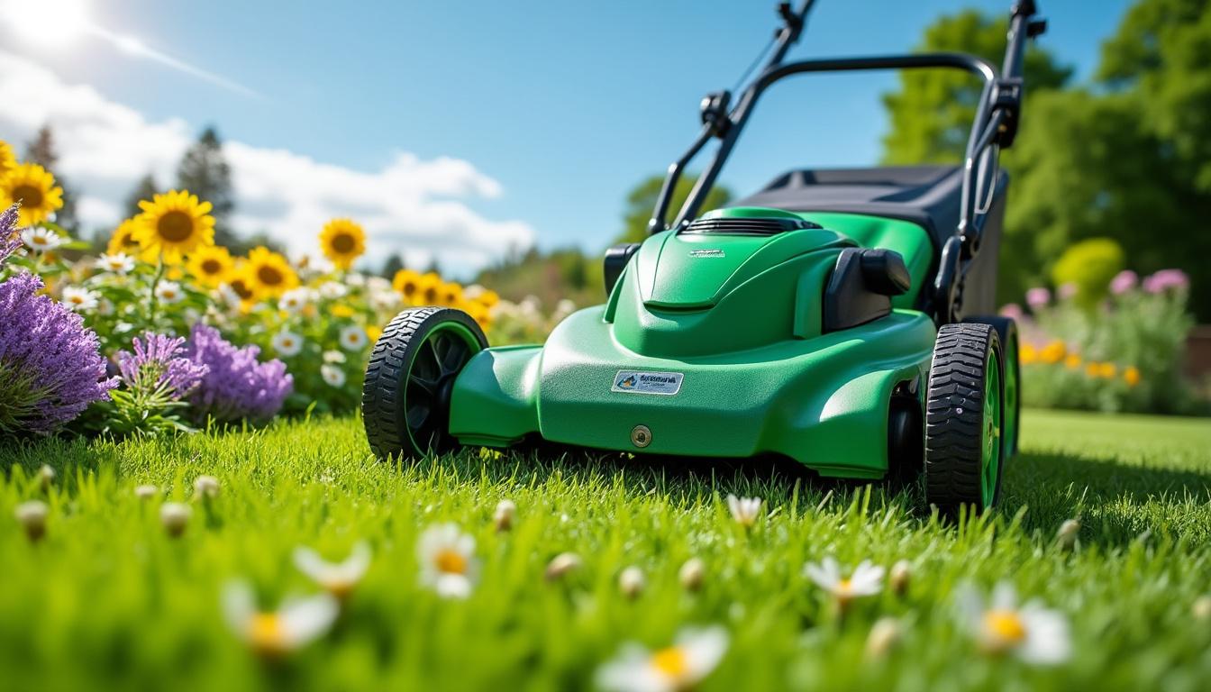 découvrez notre sélection des 7 meilleures tondeuses à gazon électriques pour entretenir facilement un jardin impeccable et profiter d'une pelouse parfaitement coupée.