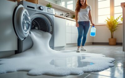 Comment réagir lorsque le mauvais produit est utilisé dans votre lave-linge ?