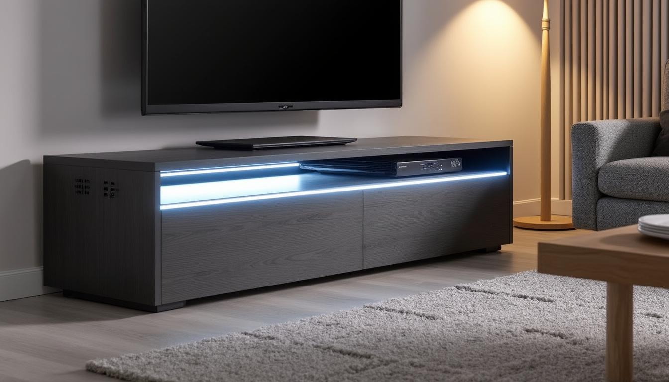 découvrez notre guide pratique pour bien choisir votre meuble tv, alliant style, fonctionnalité et rangement afin d'optimiser votre espace de vie.