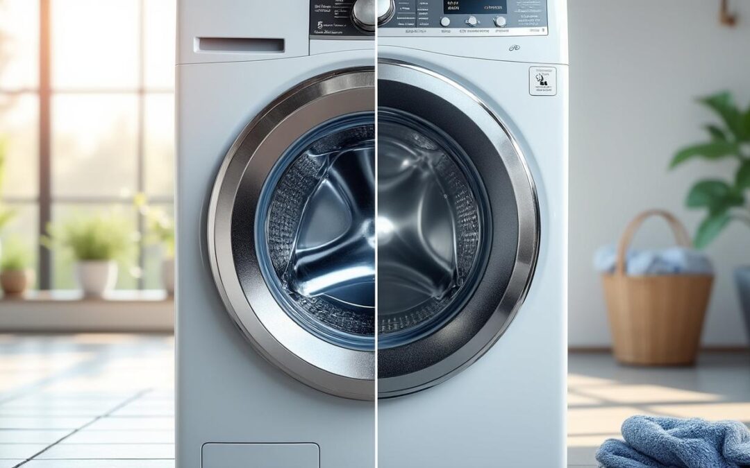 Machine à laver : choisir entre cuve inox et cuve plastique, quel matériau privilégier ?