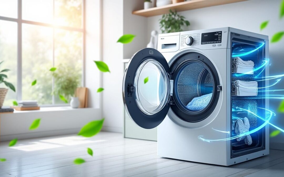 découvrez le fonctionnement d'une pompe à chaleur sur un sèche-linge et les nombreux avantages qu'elle offre, comme l'efficacité énergétique et l'économie sur vos factures.