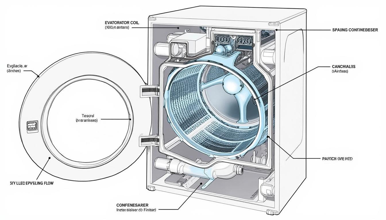 découvrez le fonctionnement d'une pompe à chaleur sur un sèche-linge et ses nombreux avantages pour un séchage efficace, économique et écologique.