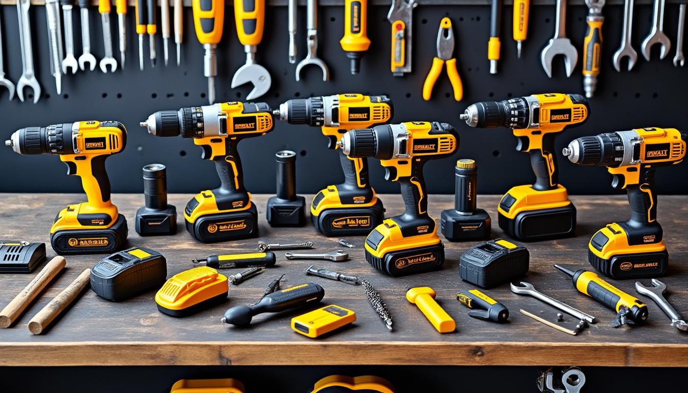 découvrez le top 7 des perceuses-visseuses incontournables sélectionnées par electroguide, pour allier performance et fiabilité dans tous vos travaux de bricolage.