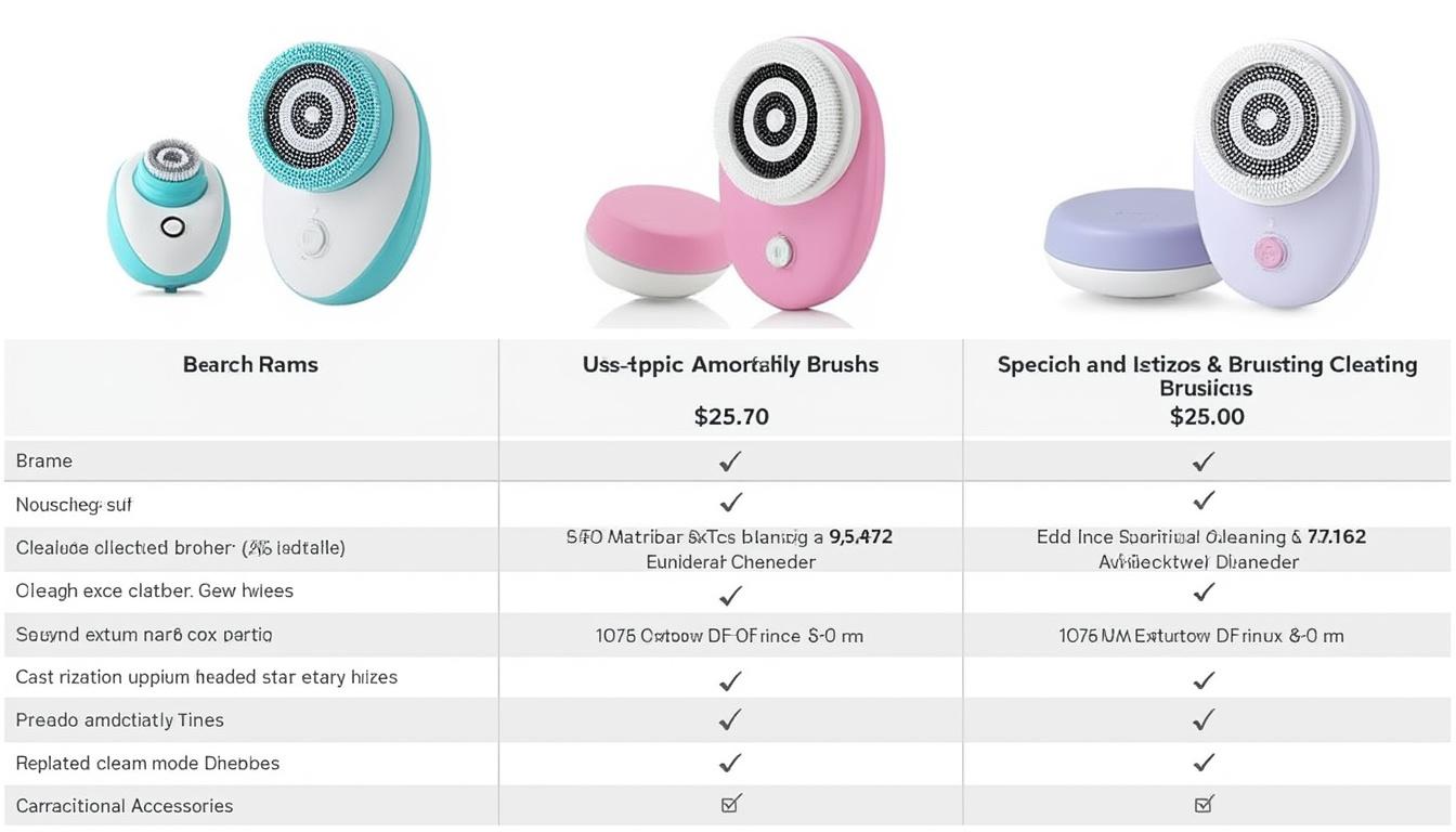 découvrez notre sélection des meilleures brosses nettoyantes pour le visage, alliant efficacité et prix abordable pour une peau propre et éclatante au quotidien.