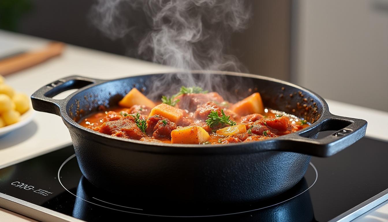 découvrez si les cocottes en fonte sont compatibles avec les plaques à induction et comment choisir le bon ustensile pour une cuisson optimale.