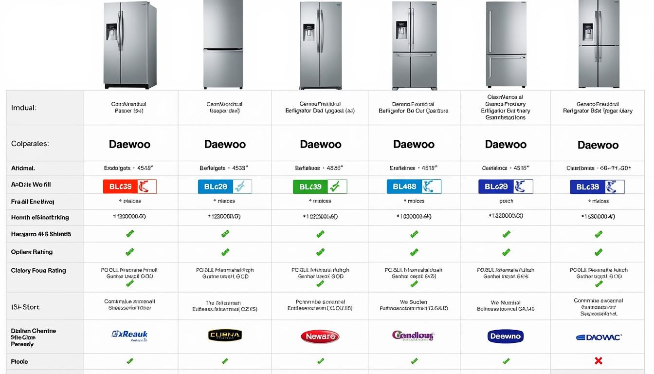 découvrez les réfrigérateurs daewoo alliant qualité, performances fiables et excellent rapport qualité-prix. évaluations détaillées pour faire le meilleur choix.