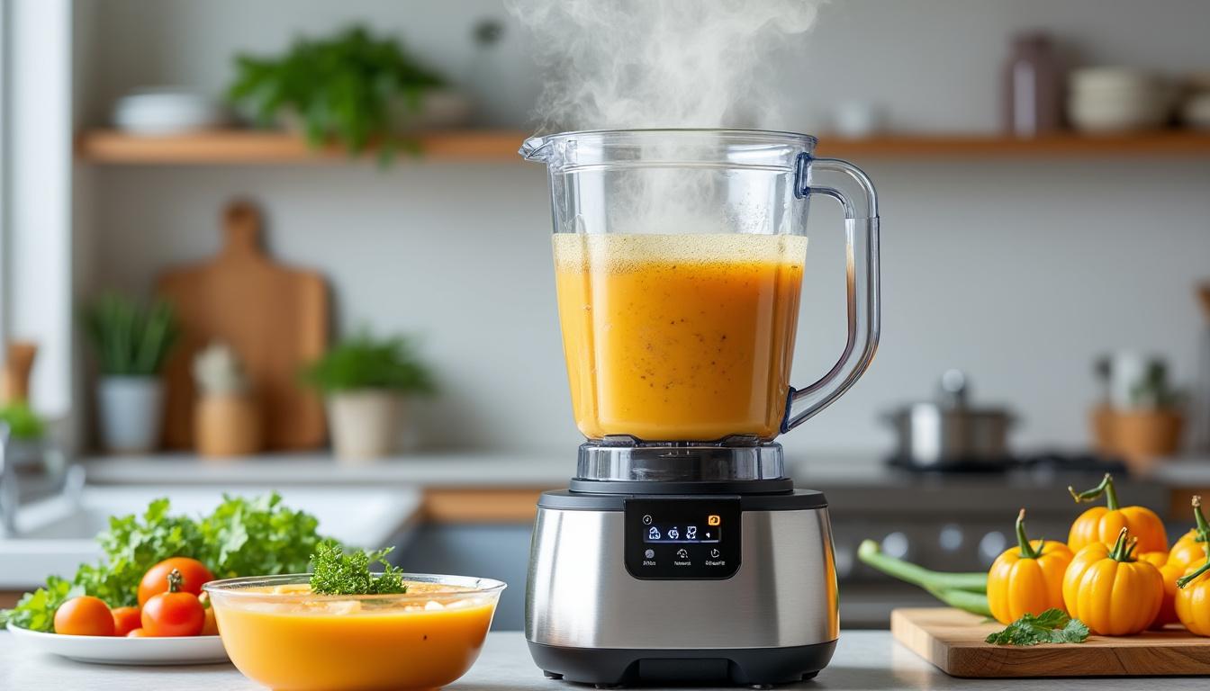 découvrez notre sélection des 7 meilleurs blenders chauffants incontournables pour 2025, alliant performance et innovation pour toutes vos préparations culinaires.