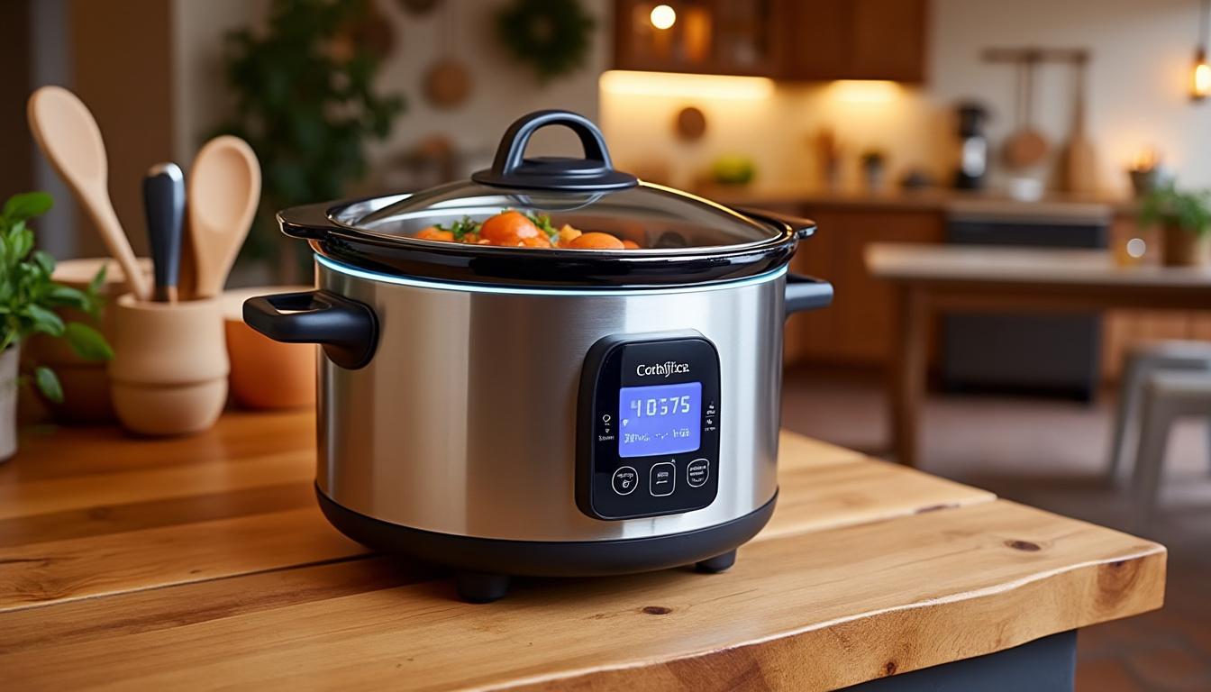 découvrez le top 7 des meilleures mijoteuses sélectionnées par electroguide pour simplifier vos repas et cuisiner délicieux plats en toute simplicité.