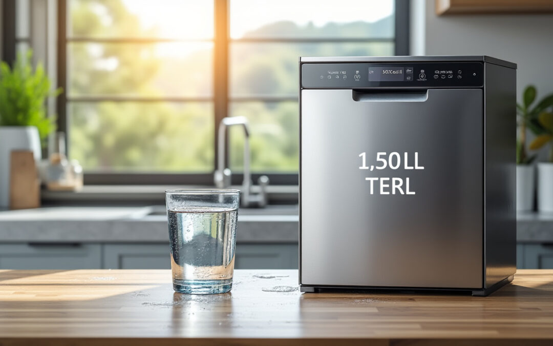 Quelle quantité d&rsquo;eau utilise réellement un lave-vaisselle ?